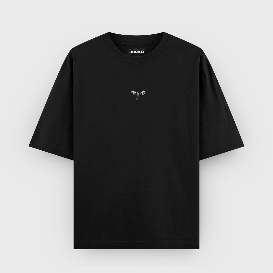 Satoru Gojo Tshirt, Front Side, Color Black