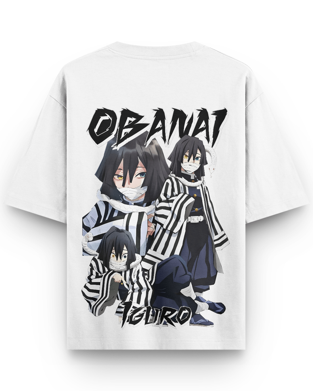 Serpant Hashira Iguro Demon Slayer Oversized Tshirt