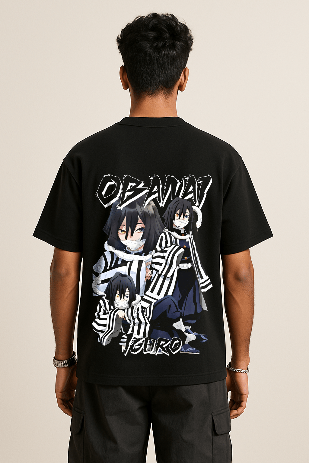 Serpant Hashira Iguro Demon Slayer Oversized Tshirt