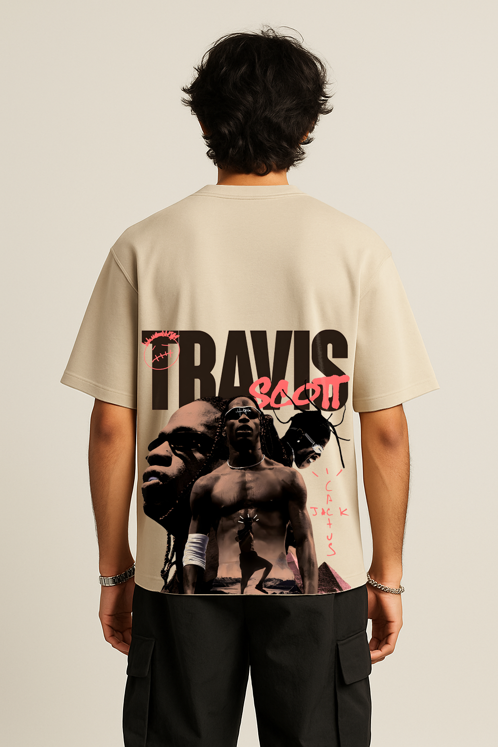 Travis Scott CJ Oversized Tshirt