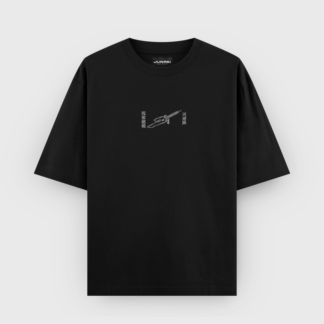 Toji Fushiguro Tshirt, Front Side, Color Black