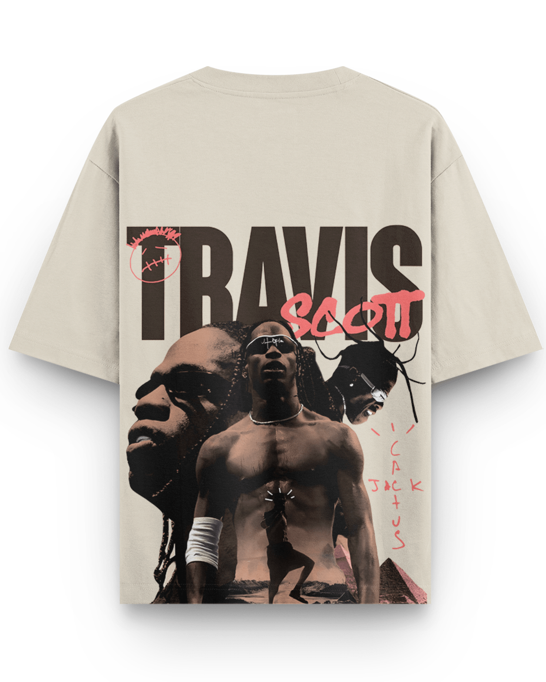 Travis Scott CJ Oversized Tshirt