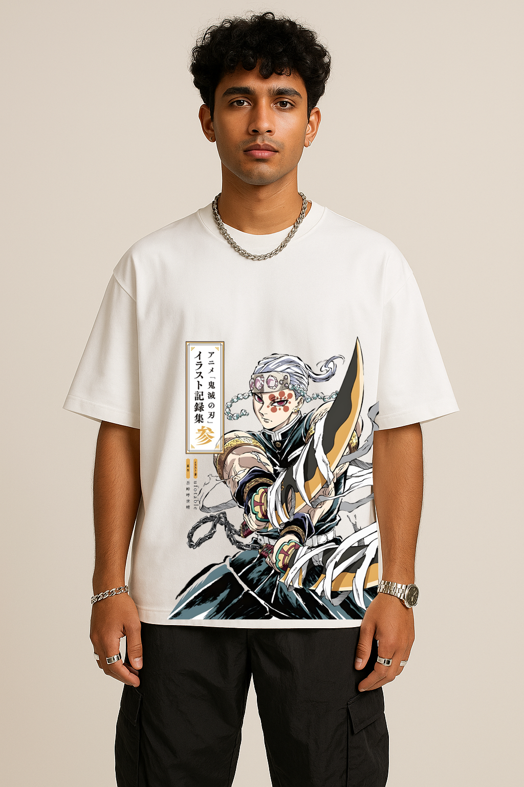 Tengen Uzui Oversized Tshirt