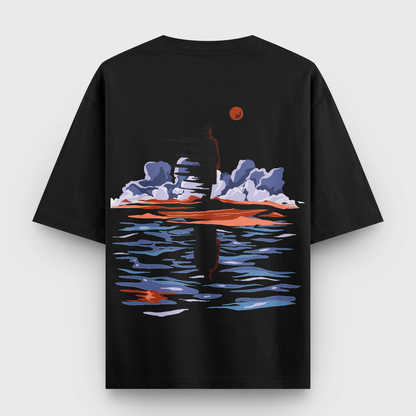 LOST FACADE OVERSIZED T-SHIRT (UNISEX)