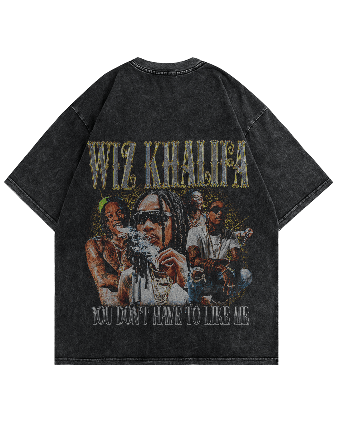 Wiz Khalifa Vintage Oversized Tshirt