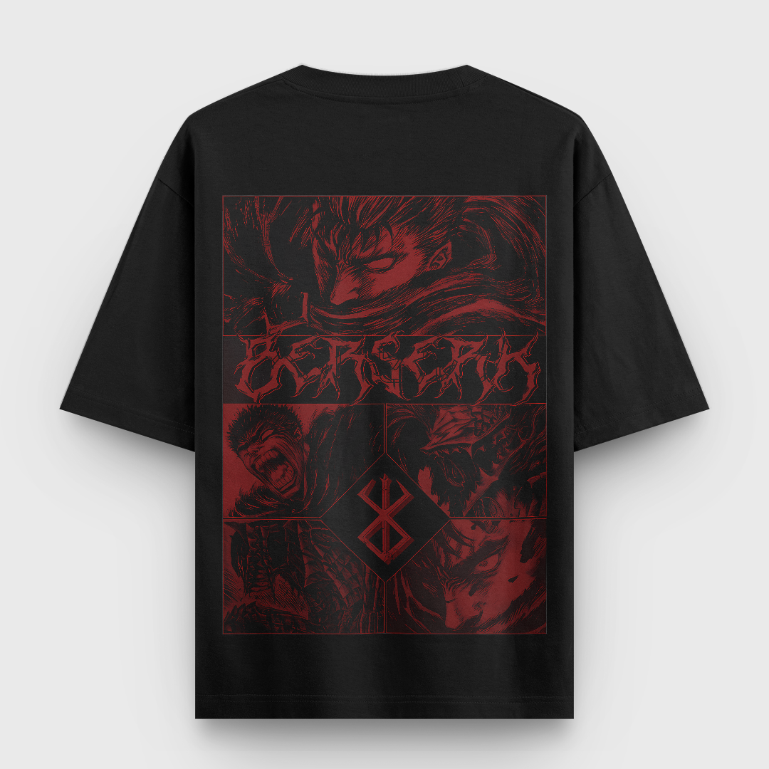 Berserk Guts Oversized Tshirt