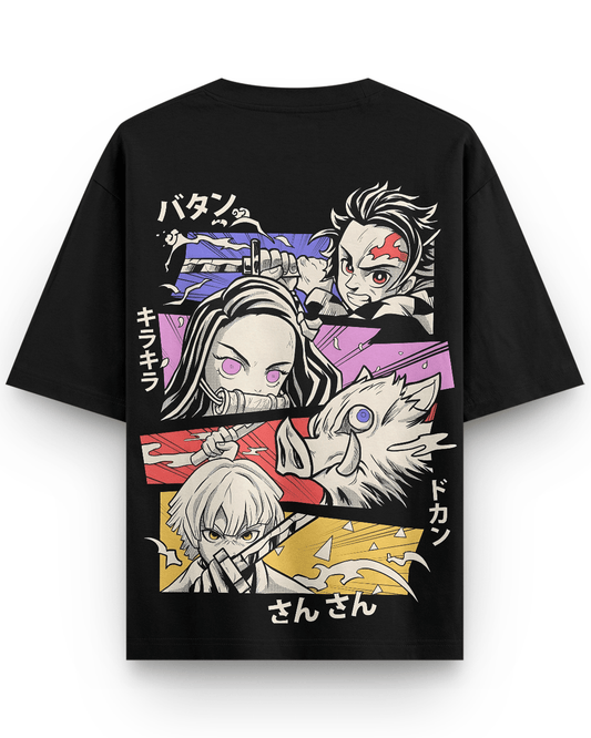 Demon Slayer Oversized Tshirt