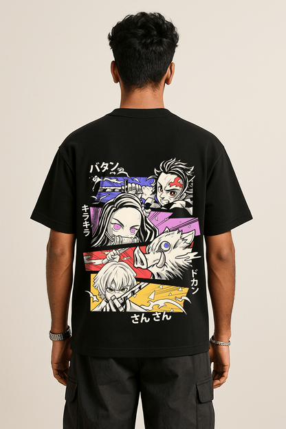 Demon Slayer Oversized Tshirt