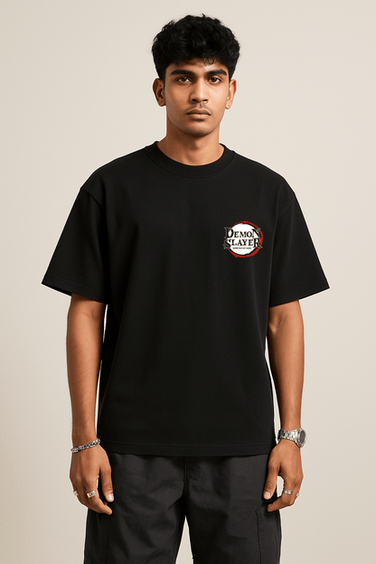 Art Style Rengoku Oversized Tshirt