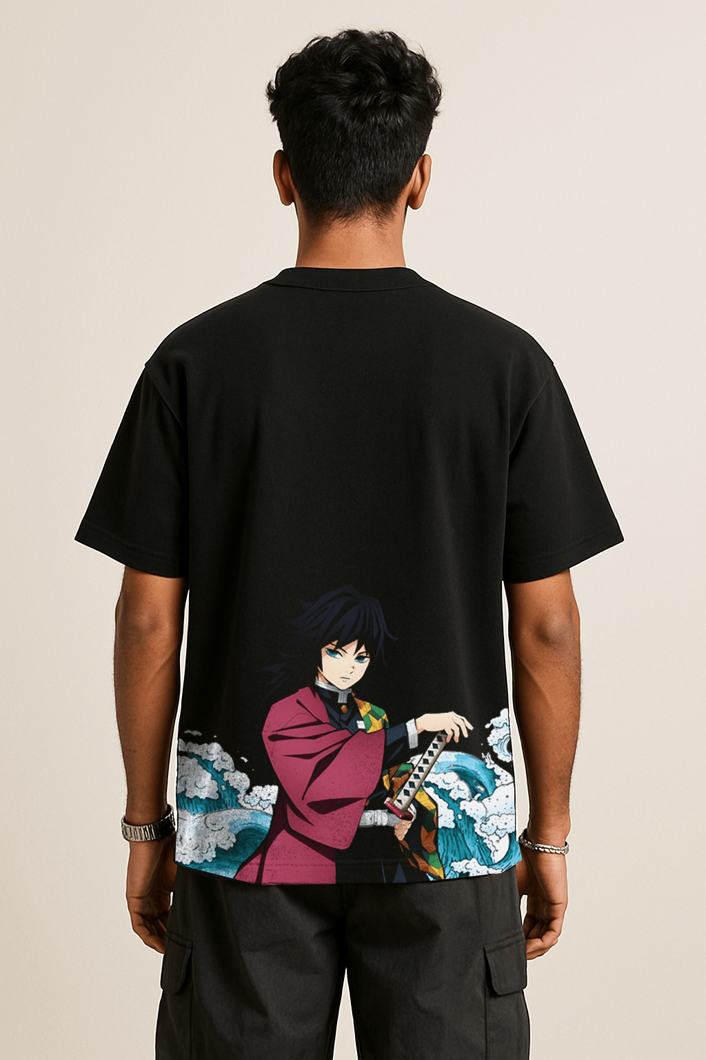 Giyu Tomioka Overszied Tshirt