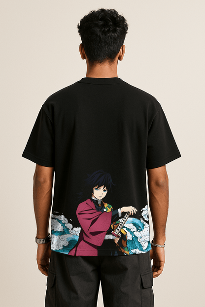 Giyu Tomioka Overszied Tshirt
