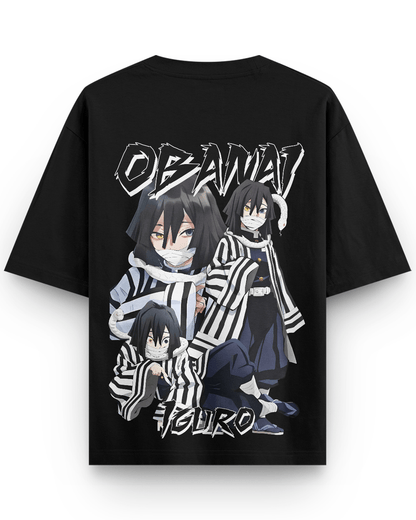 Serpant Hashira Iguro Demon Slayer Oversized Tshirt
