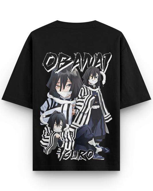 Serpant Hashira Iguro Demon Slayer Oversized Tshirt
