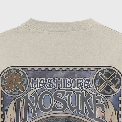 Inosuke, Back Side Closeup, Color Beige