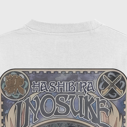 Inosuke, Back Side Closeup, Color White