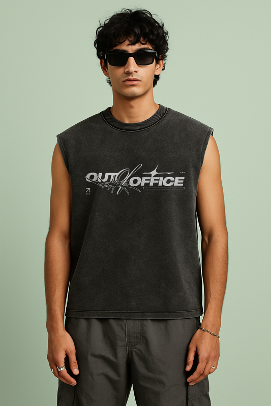 Out Of Office Vintage Oversized Vest