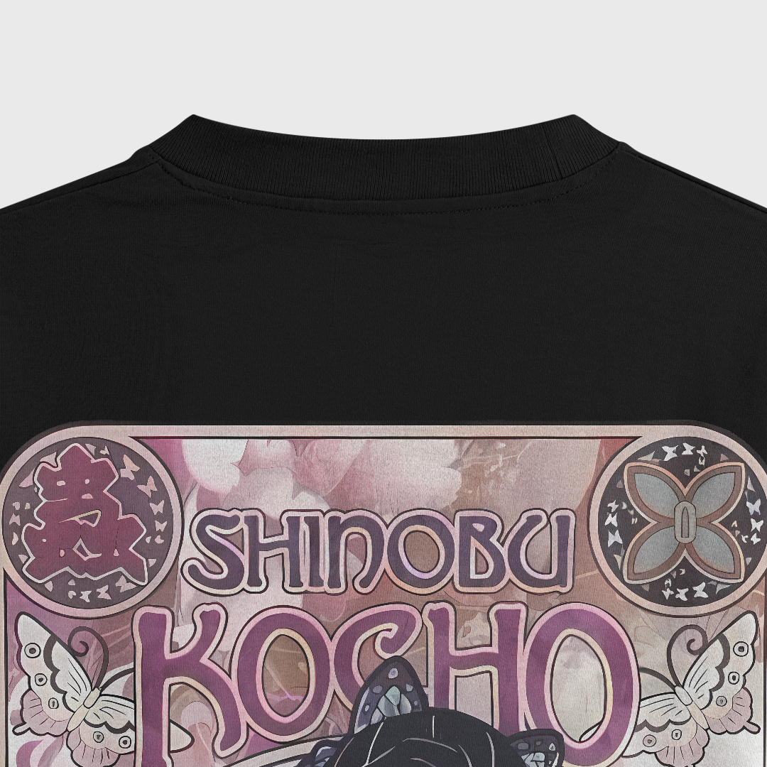 Shinobu, Back Side Closeup, Color Black