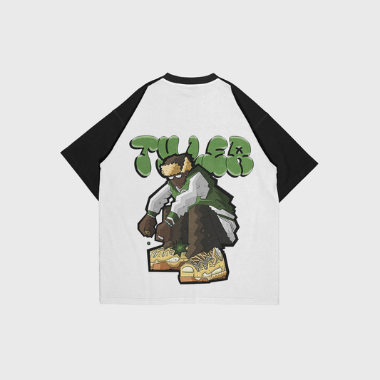 GOLF-TYLER THE CREATOR TSHIRT BLACK-WHITE