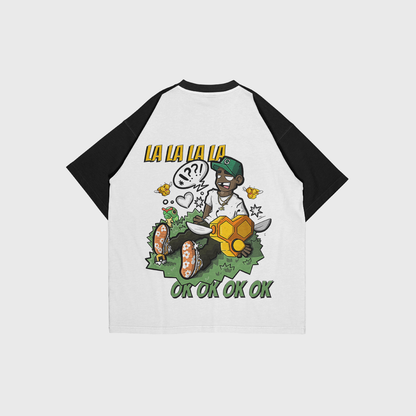 FLOWER BOY-TYLER THE CREATOR TSHIRT BLACK-WHITE