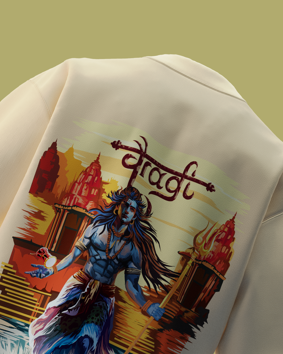 VAIRAGI- LORD SHIVA OVERSIZED T-SHIRT