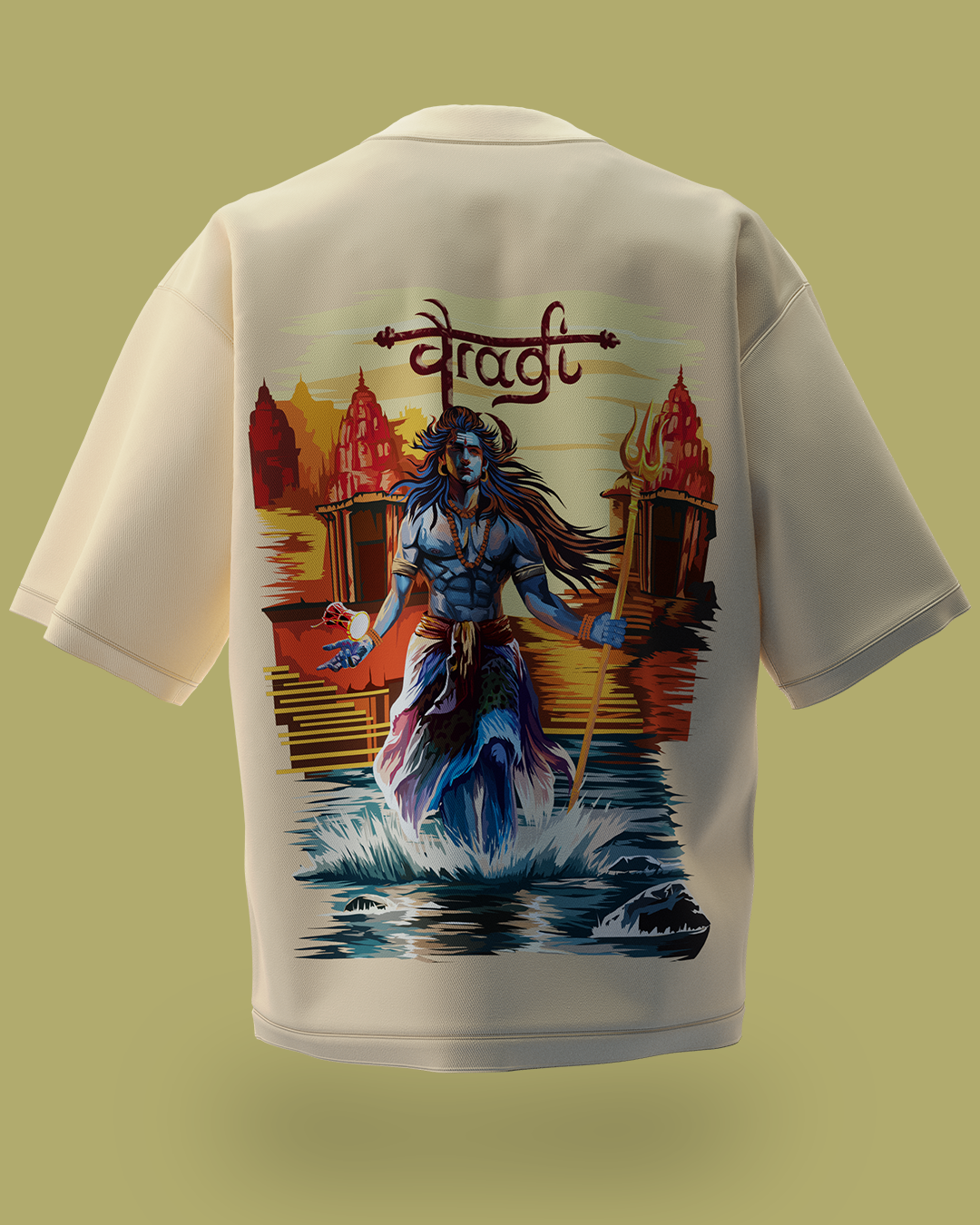 VAIRAGI- LORD SHIVA OVERSIZED T-SHIRT