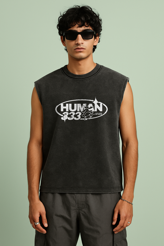 Human 333 Vintage Oversized Vest